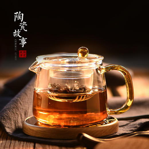 茶壶-泡茶壶-玻璃玲珑壶大小号2款 商品图2