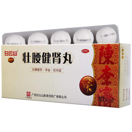 陈李济壮腰健肾丸10丸壮腰健肾祛风活络 肾虚腰痛失眠壮腰建肾丸 商品图1