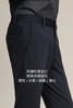callisto藏青色腰部松紧带休闲裤SOCPW129NA 商品缩略图5