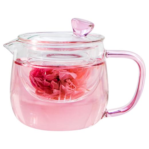 雅集 泡茶壶玻璃过滤家用玻璃女茶壶花茶壶耐高温办公简易茶具套装 商品图3