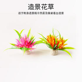 造景花草系列【01款】，适于刺身造景，冷热菜及餐桌看台造景。