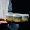茶杯-品茗杯-陶瓷影青雕刻四君子梅兰竹菊套组共4个 商品缩略图0