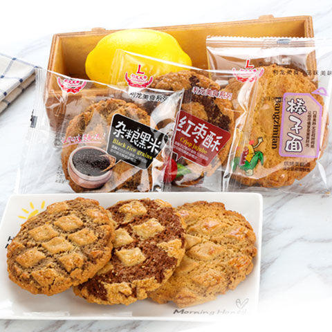 红枣桃酥传统饼干250g-4斤 商品图4