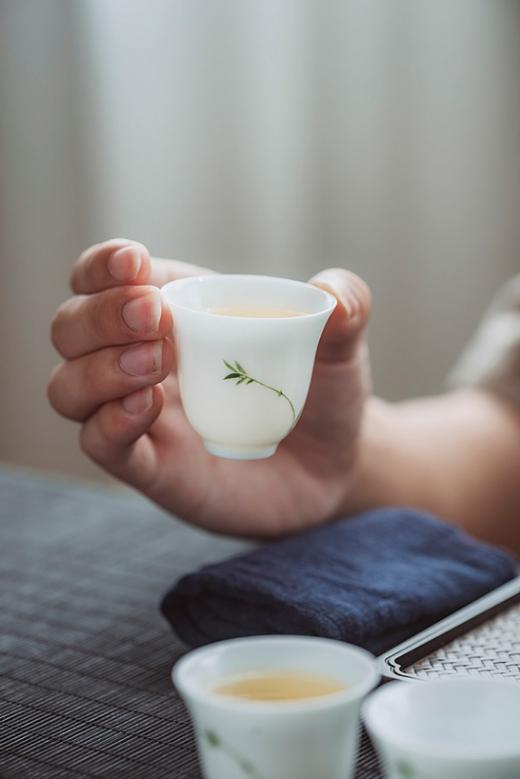 茶壶-泡茶壶-陶瓷美人肩新彩竹子套组 商品图5