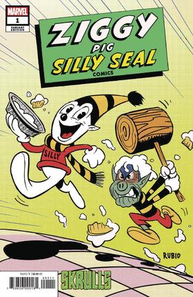 变体 Ziggy Pig Silly Seal Comics