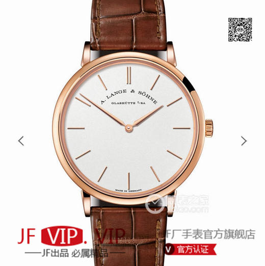 SV朗格SAXONIA系列腕表精彩出场，简约的两针设计，轻薄便捷的商务风格，大道至简，返璞归真。 商品图0