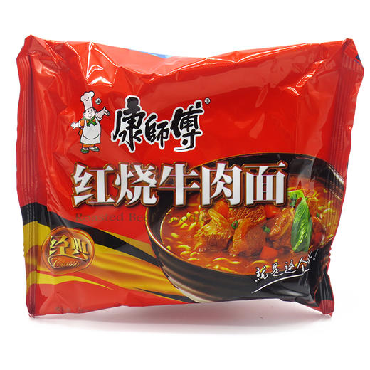 康师傅红烧牛肉面108g 商品图0