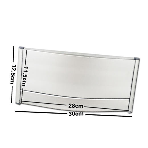 弧形铝合金科室牌 整体底座 更易安装 商品图1