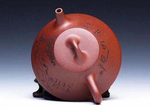 名称：宜兴名家纯全手工原矿西施石瓢紫砂壶原矿底槽清240cc 商品图9