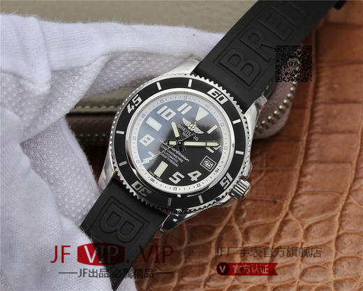 GM百年灵SUPEROCEAN42超级海洋42腕表系列海洋42腕表（Superocean42）将绚丽色彩大胆运用在分钟刻度斜角内圈, 商品图3