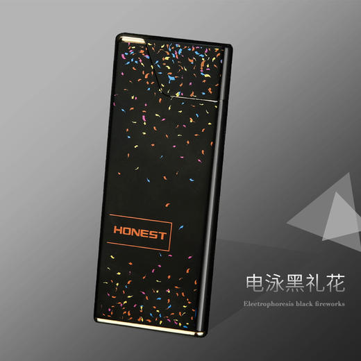 【创意款百诚超薄点烟器】新款彩绘防风充电打火机 商品图5