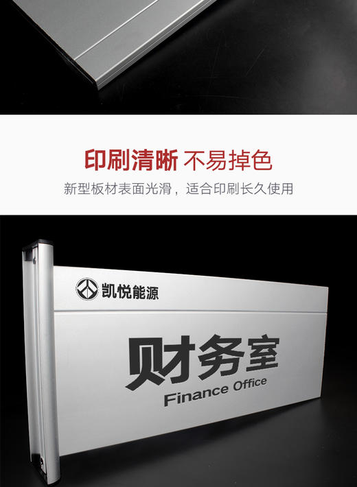 双面铝科室牌 商品图5