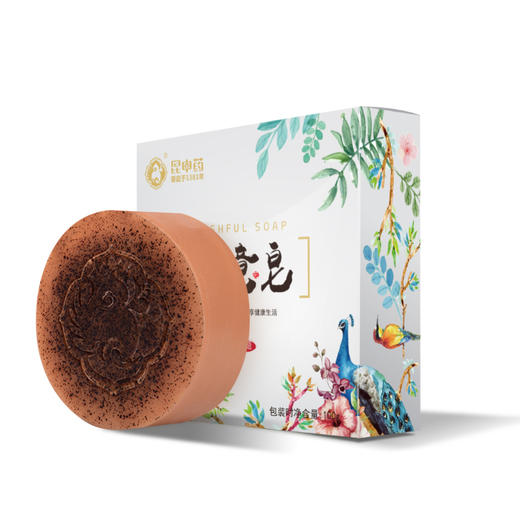 【昆中药】三七普洱茶手工皂100g/个 商品图0