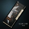 【点烟斗用斜火充气打火机】百诚HONEST超薄铜制金属侧滑砂轮打火机 商品缩略图6