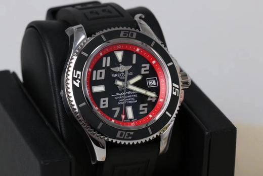 GM百年灵SUPEROCEAN42超级海洋42腕表系列海洋42腕表（Superocean42）将绚丽色彩大胆运用在分钟刻度斜角内圈, 商品图7