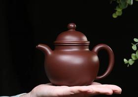 掇球壶紫砂壶茶壶宜兴纯全手工原矿紫泥助工陈敏收藏精品茶具泡茶壶310cc