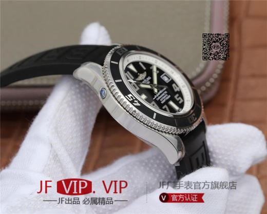 GM百年灵SUPEROCEAN42超级海洋42腕表系列海洋42腕表（Superocean42）将绚丽色彩大胆运用在分钟刻度斜角内圈, 商品图5