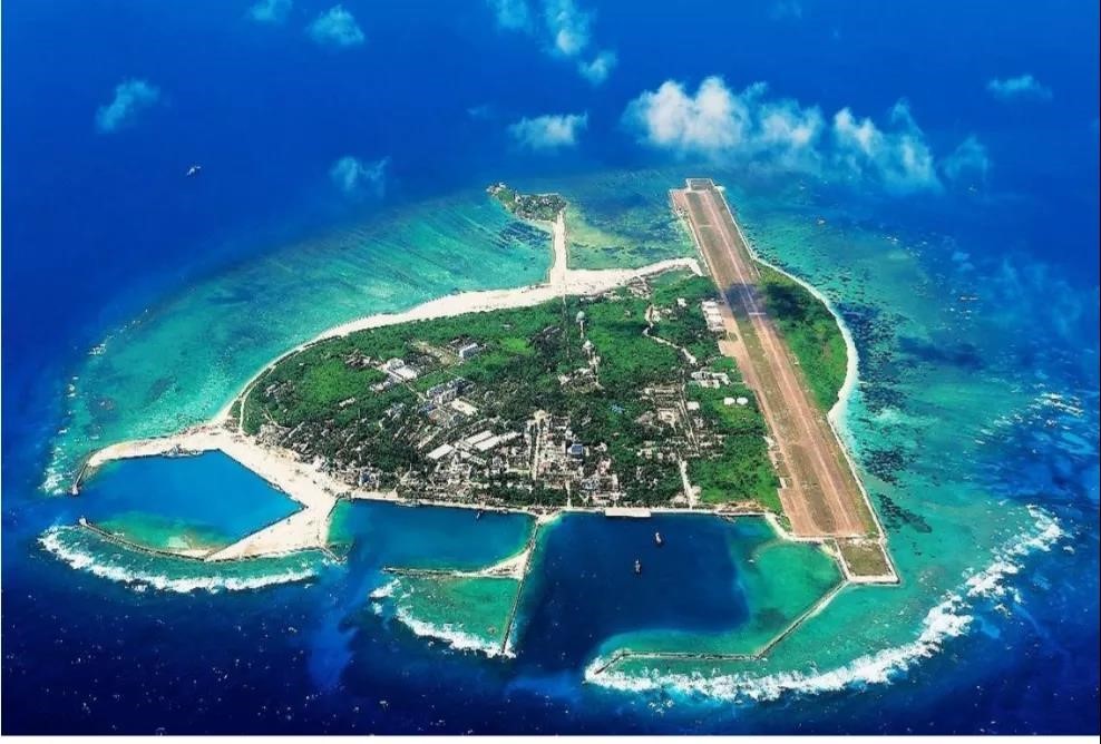 中国南海高清地图 三沙市于2012年设立,是中国最南端的地级行政区