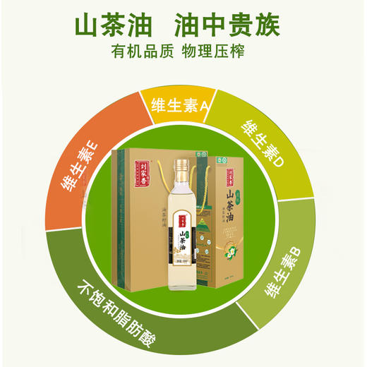 有机山茶油500ml获中国有机认证，茶油纯香，醇美 商品图2