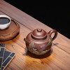 【圈钮】作者：冯娟（制壶）王龙（泥绘）泥料:紫泥  容量：280cc 商品缩略图2