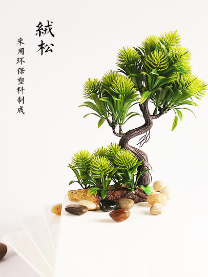 造景大师系列—唯美【绒松】 随手一放即可绽放唯美！ 商品图0