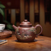 【圈钮】作者：冯娟（制壶）王龙（泥绘）泥料:紫泥  容量：280cc 商品缩略图0