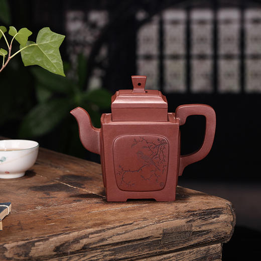 【魁方】 作者：袁徳波  泥料：紫泥  容量：300cc 商品图0