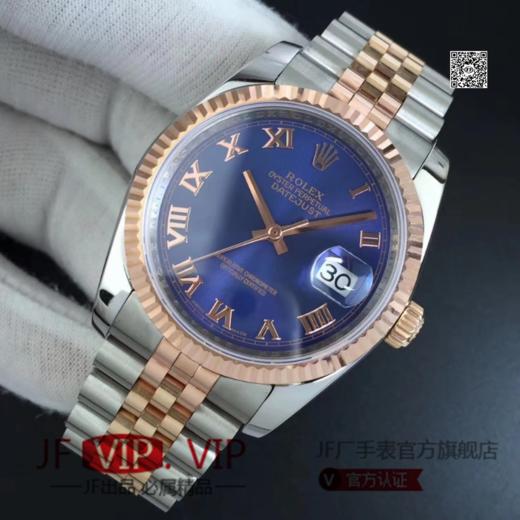 GM新日志女士36mm玫瑰金2018年度新款日志14k包金系列，自动机械机芯，精钢表带，密底。 商品图2