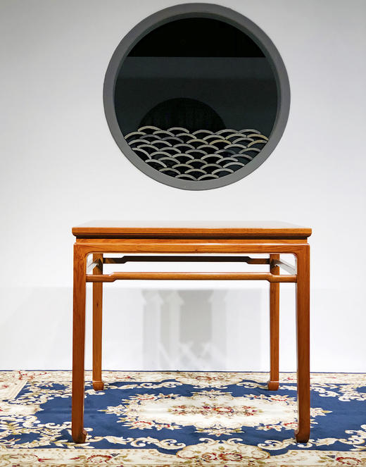 红桥红  家具严选  缅甸花梨(大果紫檀）  【休闲桌系列】 商品图5