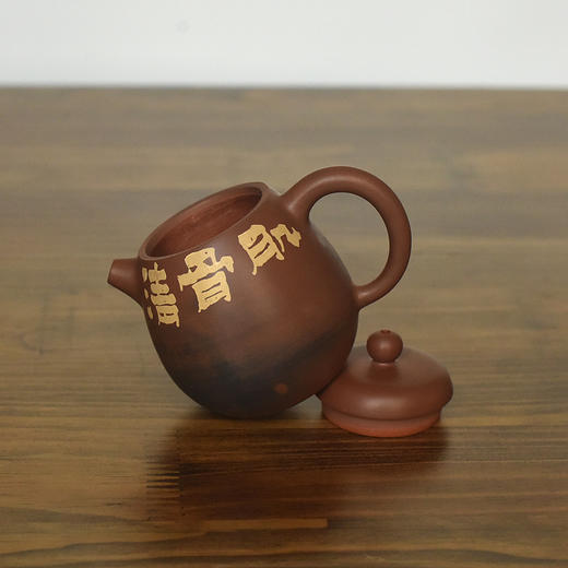 建水紫陶  三金壶 商品图6