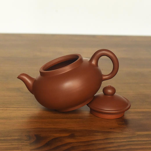 彩农茶  建水紫陶素壶 商品图2