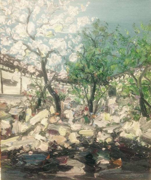  戴湘文 《园林系列14》 50X60cm 商品图0