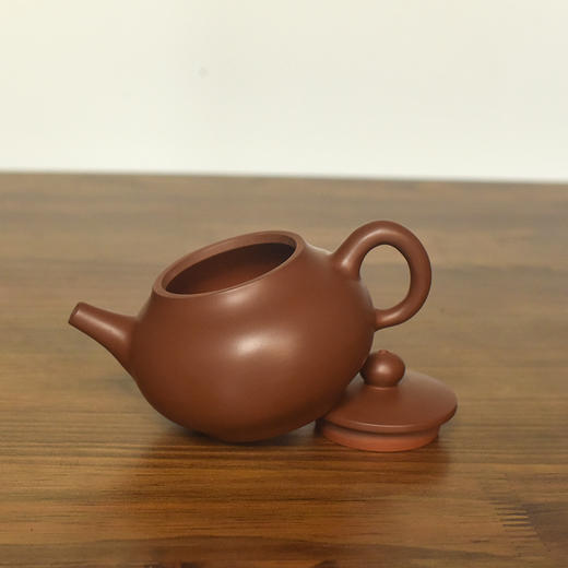 彩农茶  建水紫陶素壶 商品图2