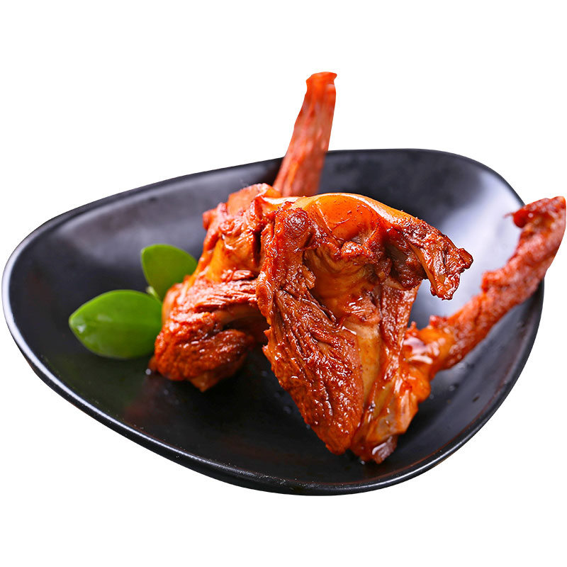 【九多肉多】鸭锁骨香辣五香黑鸭多口味储鲜装150g