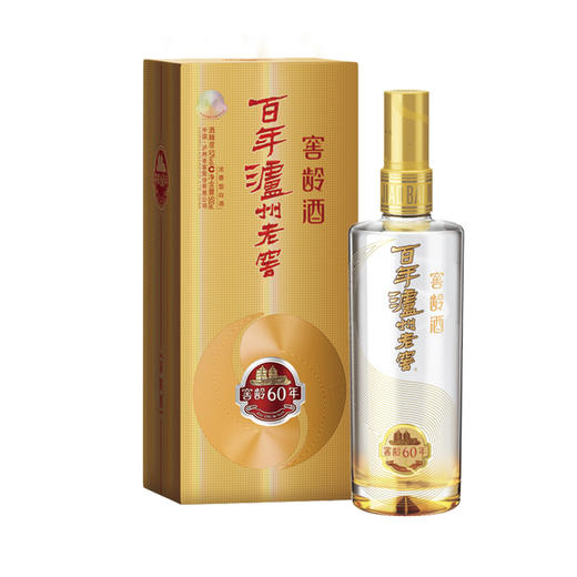 【泸州老窖酒名堂】百年泸州老窖窖龄酒60年 52度500ml 浓香型白酒 商品图1