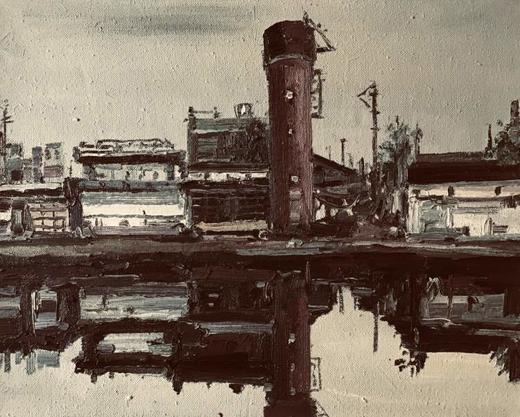  戴湘文 《老厂房》 40X50cm 商品图0