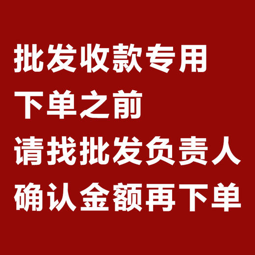  批发收款专用 商品图0