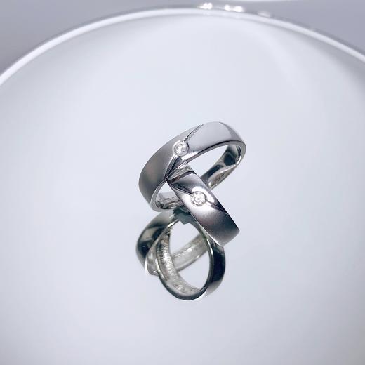 钻石白金对戒 商品图0