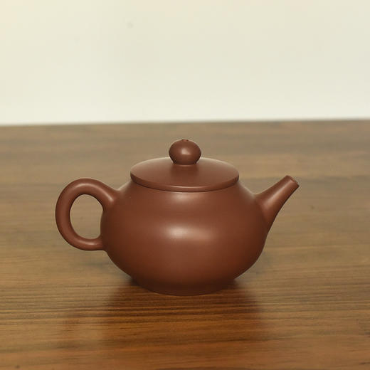 彩农茶  建水紫陶素壶 商品图0