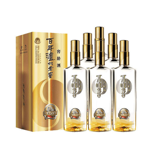 【泸州老窖酒名堂】百年泸州老窖窖龄酒60年 38度500ml*6 浓香型白酒 商品图1
