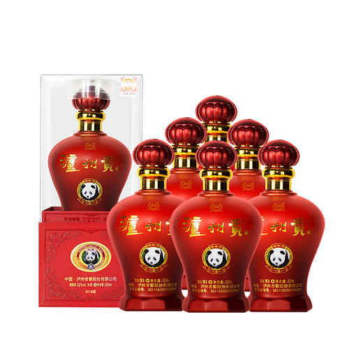 52度泸州贡酒传世贡8 500ml*6 整箱 高度白酒【泸州老窖酒名堂】 商品图1
