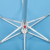 春夏53cm*6K超轻铝骨防紫外线孔雀羽毛纹样经典晴雨伞 7C138 商品缩略图5