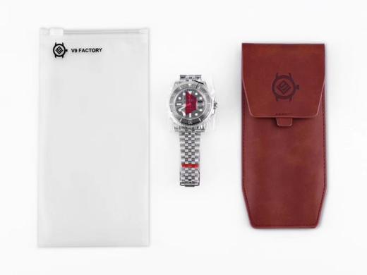 V9劳力士绿水鬼潜航者116610LV副本绿鬼 蓝色游丝3135机芯和904L钢，而且机芯的稳定性相当高，可选购Label Noir五珠表带 商品图3