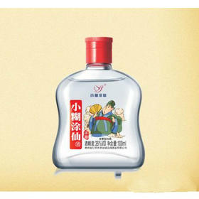 【推荐】2016年老酒   小糊涂仙  小仙100ML*24瓶  整箱装  35度