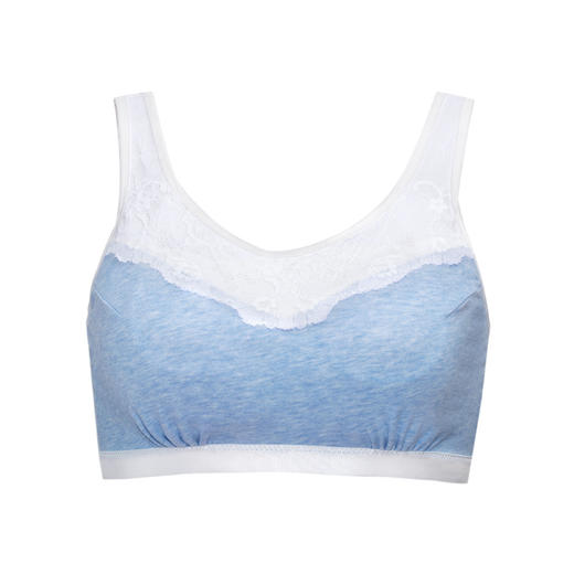 筑梦师 功能型睡眠文胸 大胸防外扩无钢圈舒适薄棉睡眠内衣 商品图4