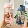 潮流网红可爱女神水杯 便携运动太空防摔吸管杯  商品缩略图6