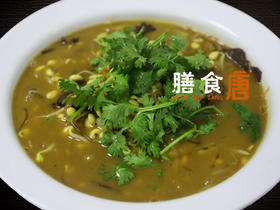 小豆芽烧牛肉