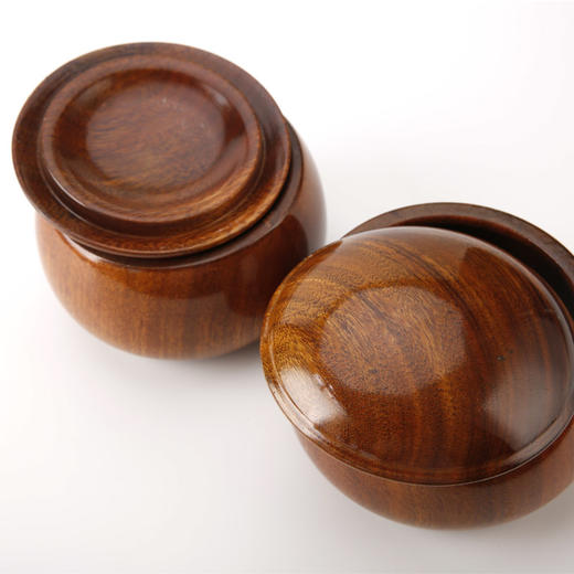 黄金楠木围棋罐 商品图4