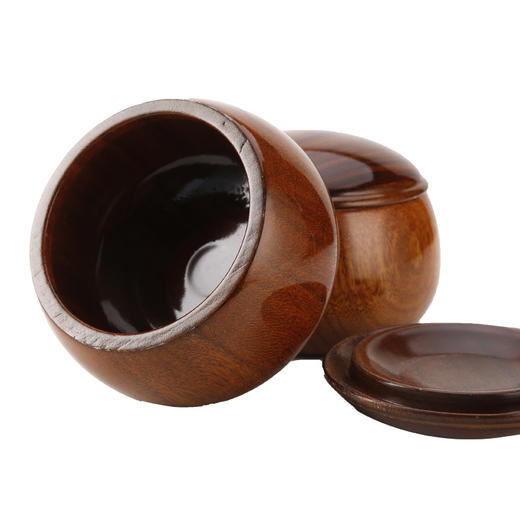 黄金楠木围棋罐 商品图1