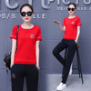 SBZJ-ALZ8827夏季新款女装时尚休闲运动服套装 商品缩略图0